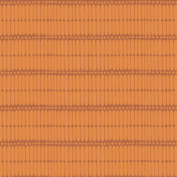 Hornsea Wallpaper - Beaded Terracotta
