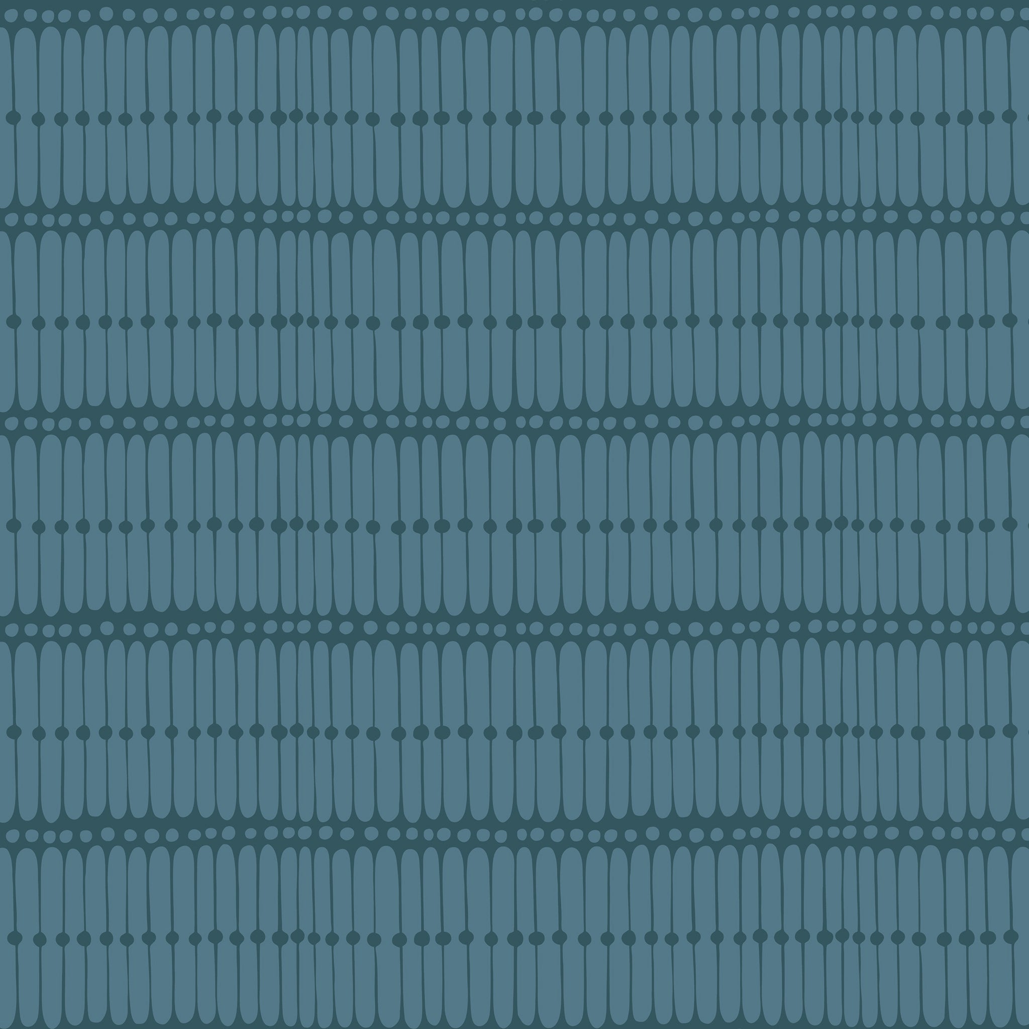 Hornsea Wallpaper - Beaded Blue
