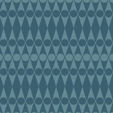 Hornsea Wallpaper - Harlequin Blue