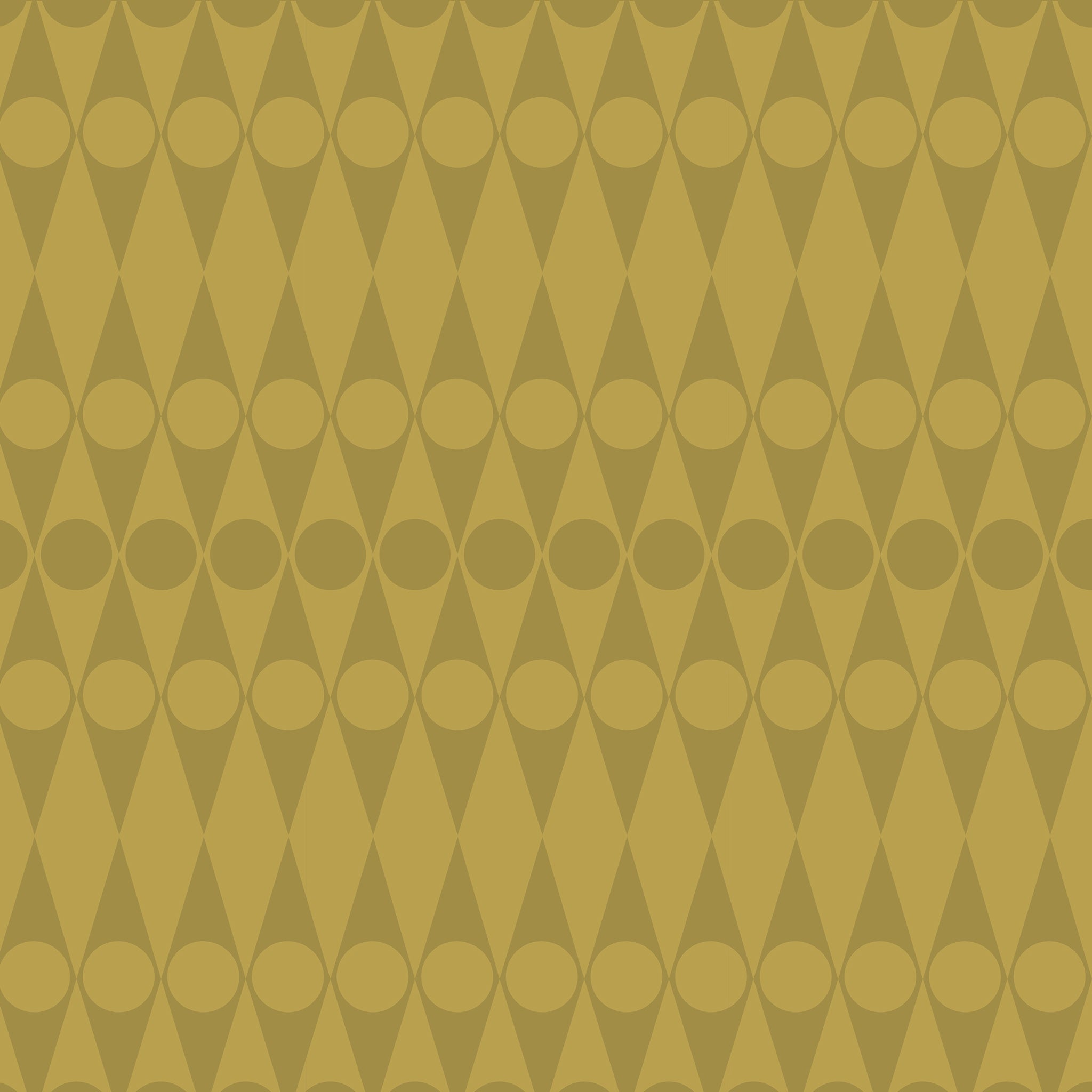 Hornsea Wallpaper - Harlequin Olive Green