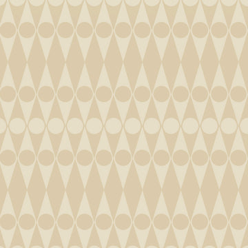 Hornsea Wallpaper - Harlequin Cream