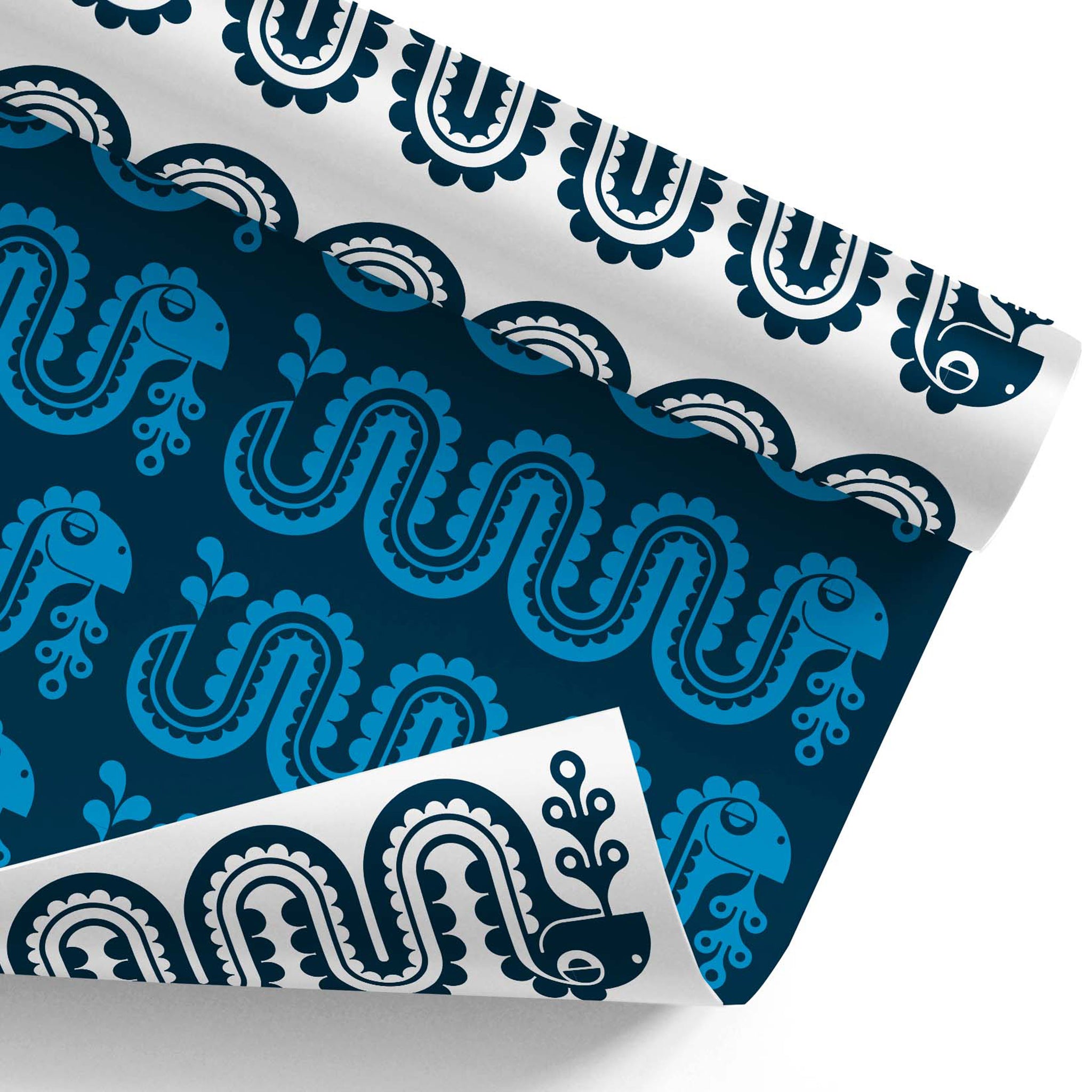Storigraphic x Hornsea Double-sided Wrapping Paper - Nessie