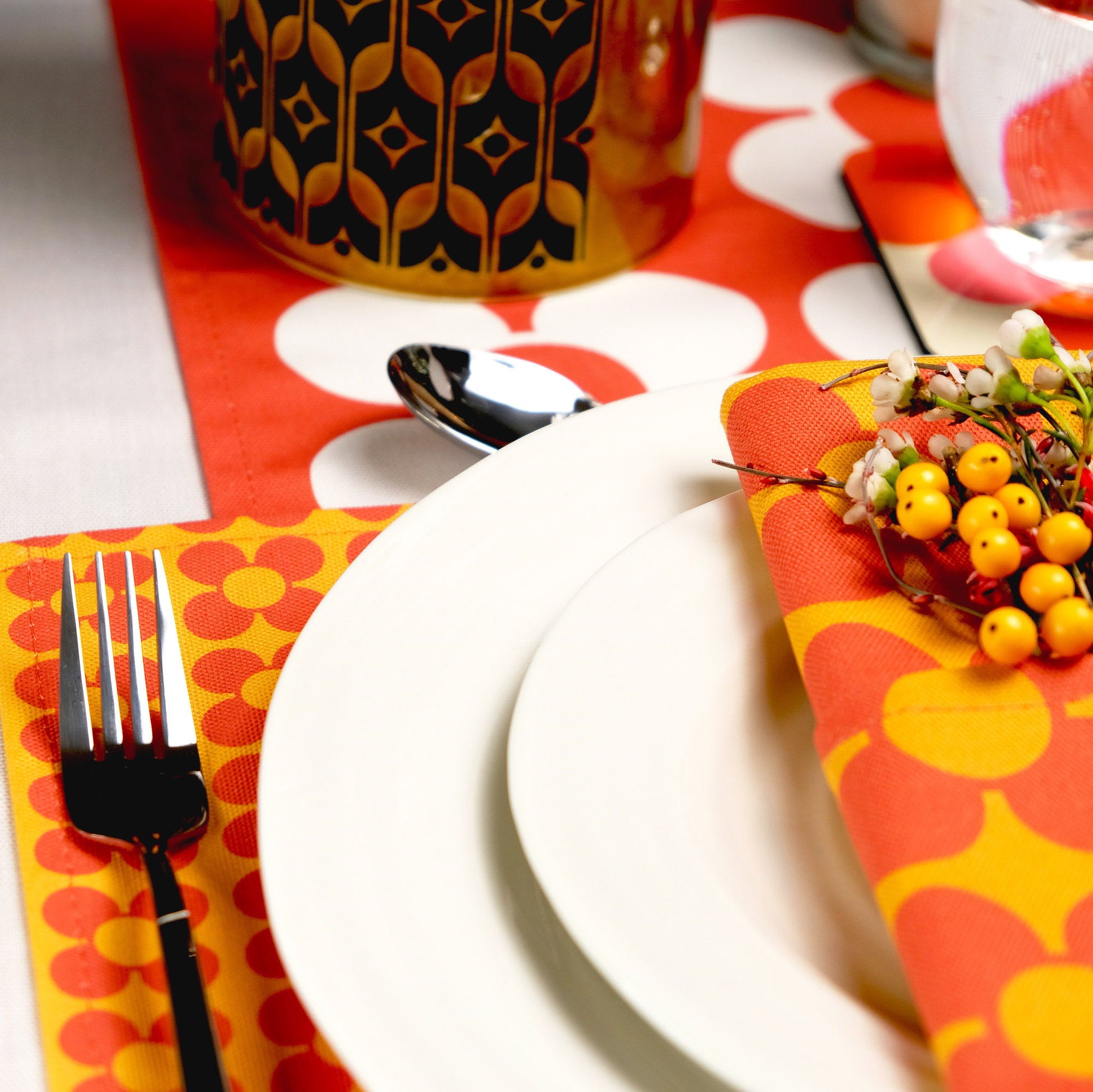 Storigraphic x Hornsea Saffron Placemats - Set of Two