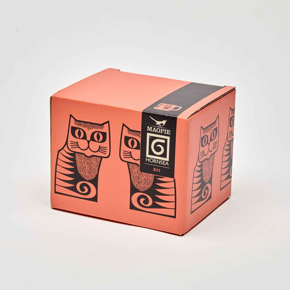 Magpie x Hornsea Mug - Cat orange