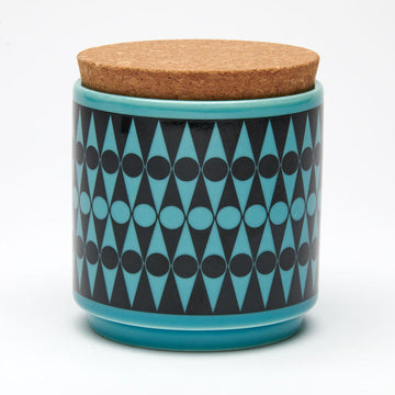 Magpie x Hornsea Storage Jar - Backgammon Teal