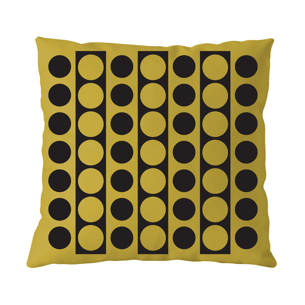 Magpie x Hornsea Cushion Circles - Chartreuse